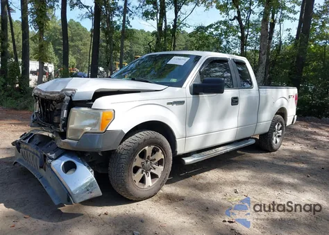 2013 Ford F-150 Stx from USA, damaged, VIN 1FTFX1CF1DFD23732